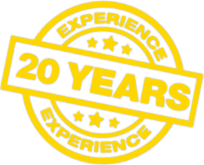 20 anos de experiência