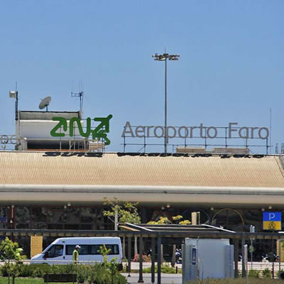 Terminal do aeroporto de Faro