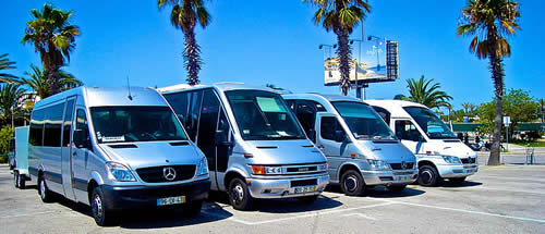 Minibuses Mercedes Sprinter para trasnfers até 16 passengeiros