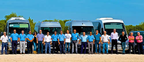 Minibuses Mercedes para transfer privados