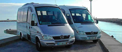 Minibuses Mercedes para transfer privados